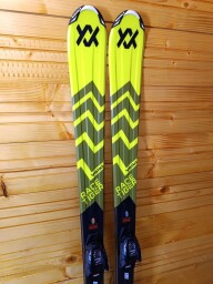 LYŽE VOLKL RACETIGER JR YELLOW 160CM --MODEL 2025--